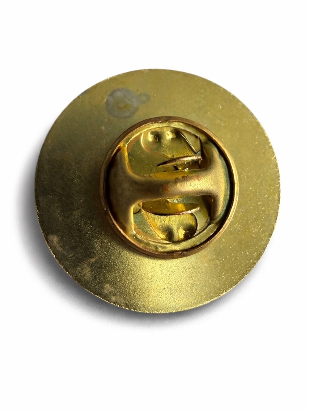 Just For Kix Dance Team Enamel Pin Circular Enamel Brooch with Gold-Tone Rim - Picture 2 of 3
